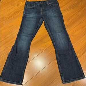 Calvin Klein Jeans Women's Dark Blue Lean Boot Bootcut Size 12